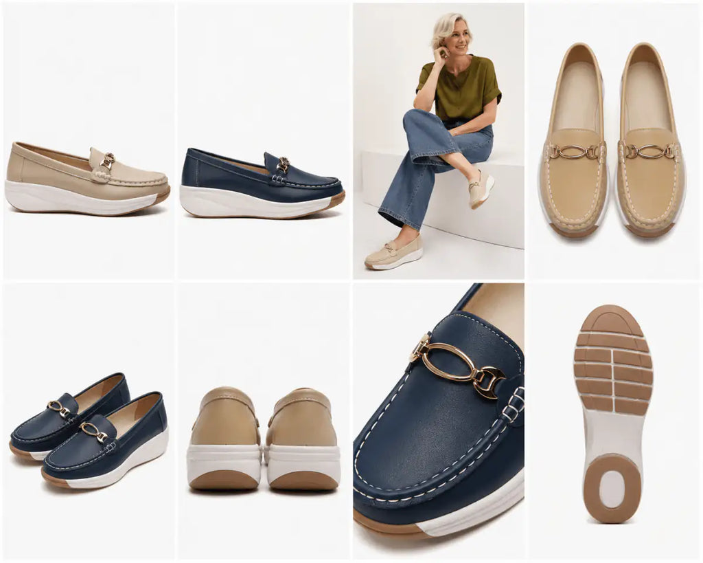 Francesca | Zapatillas Deportivas Tipo Mocasín. - LUVOR