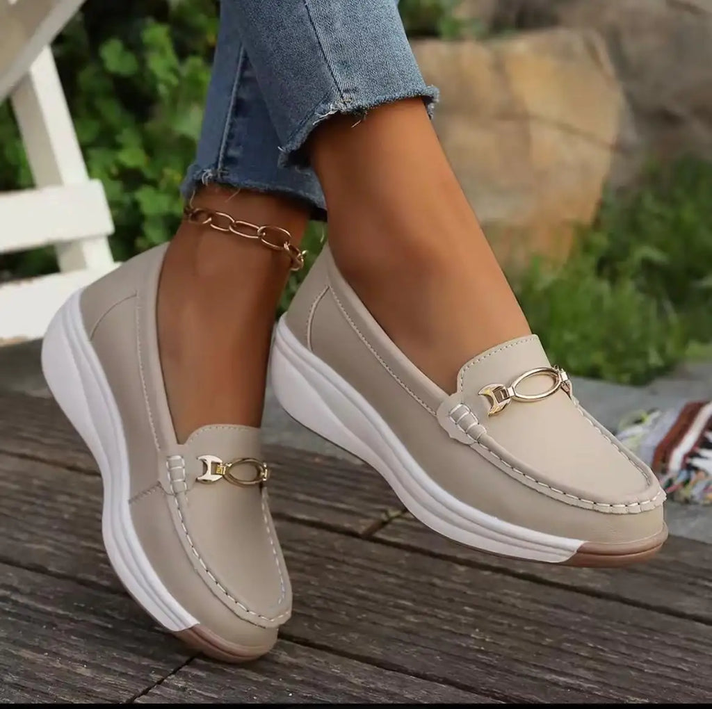 Francesca | Zapatillas Deportivas Tipo Mocasín. - LUVOR