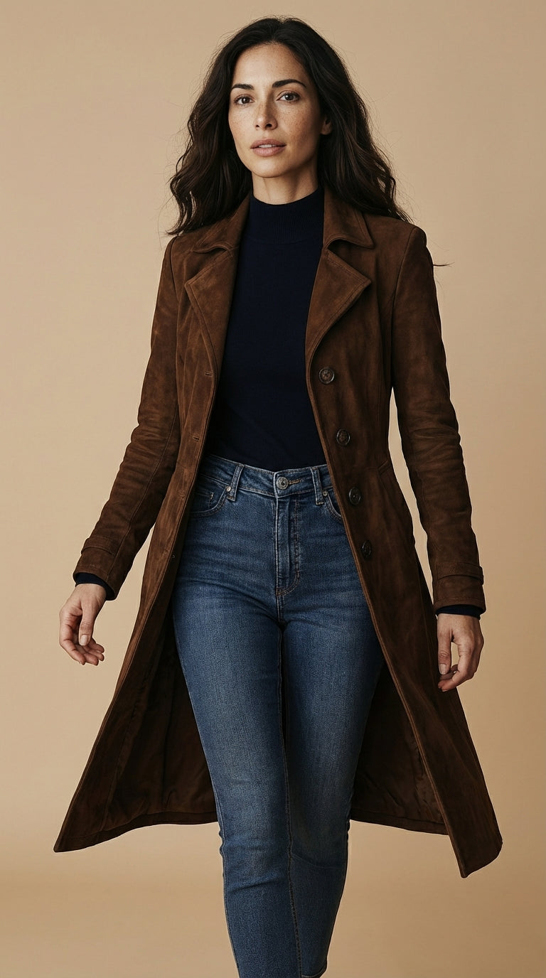 Sygrid™ | Abrigo largo elegante para un estilo atemporal