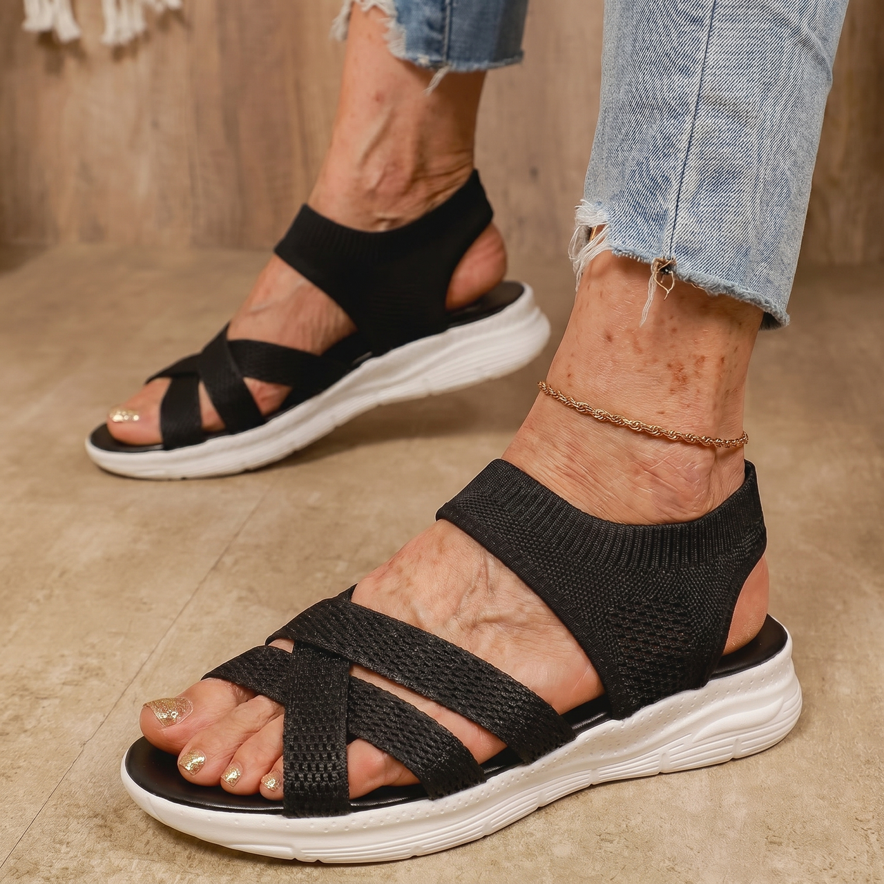 ErgoLina™ - Comodi sandali ortopedici da donna