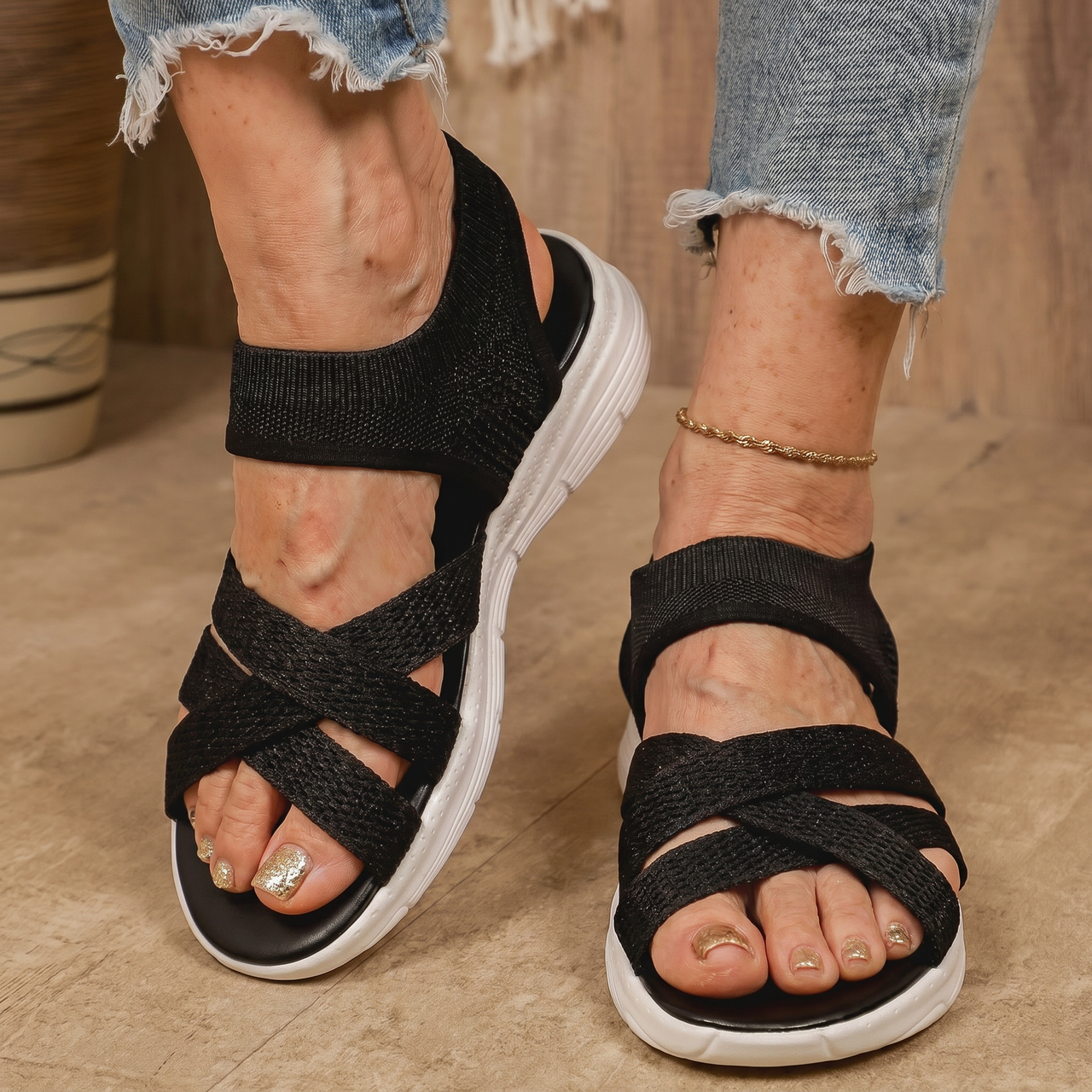 ErgoLina™ - Comodi sandali ortopedici da donna