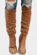 Calliope Stivali al Ginocchio con Tacco Largo
