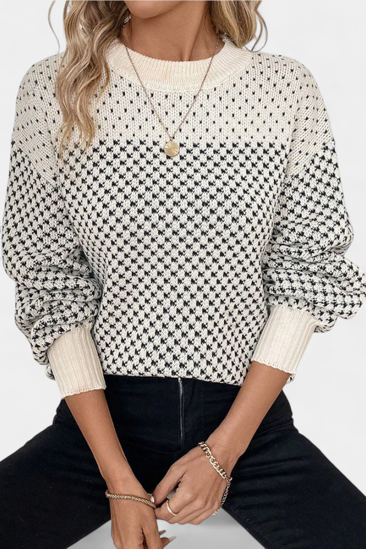 Rachael | Maglione Girocollo Color Block