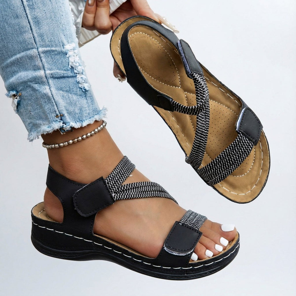 Juanita - Sandalias Ortopédicas Cómodas - LUVOR