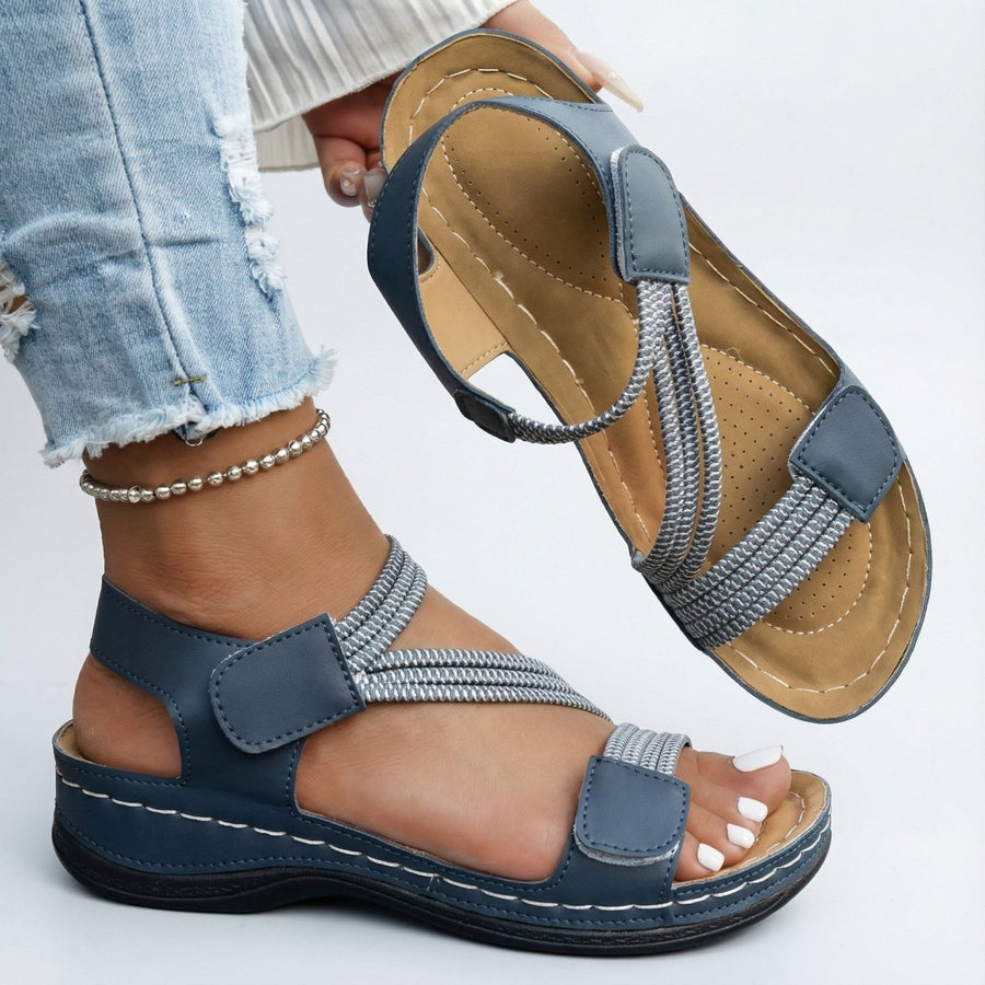 Juanita - Sandalias Ortopédicas Cómodas - LUVOR
