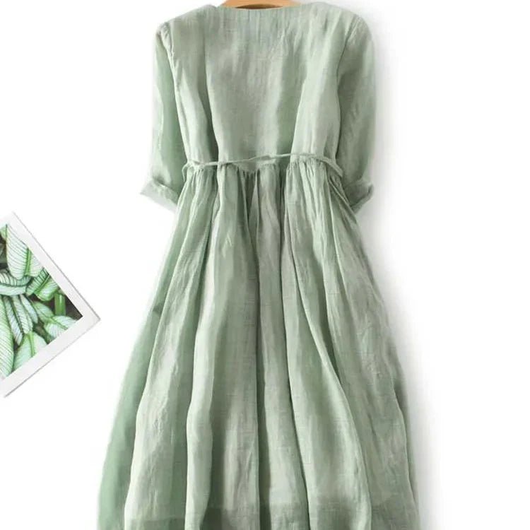 Livia | Vestido Maxi ligero - LUVOR