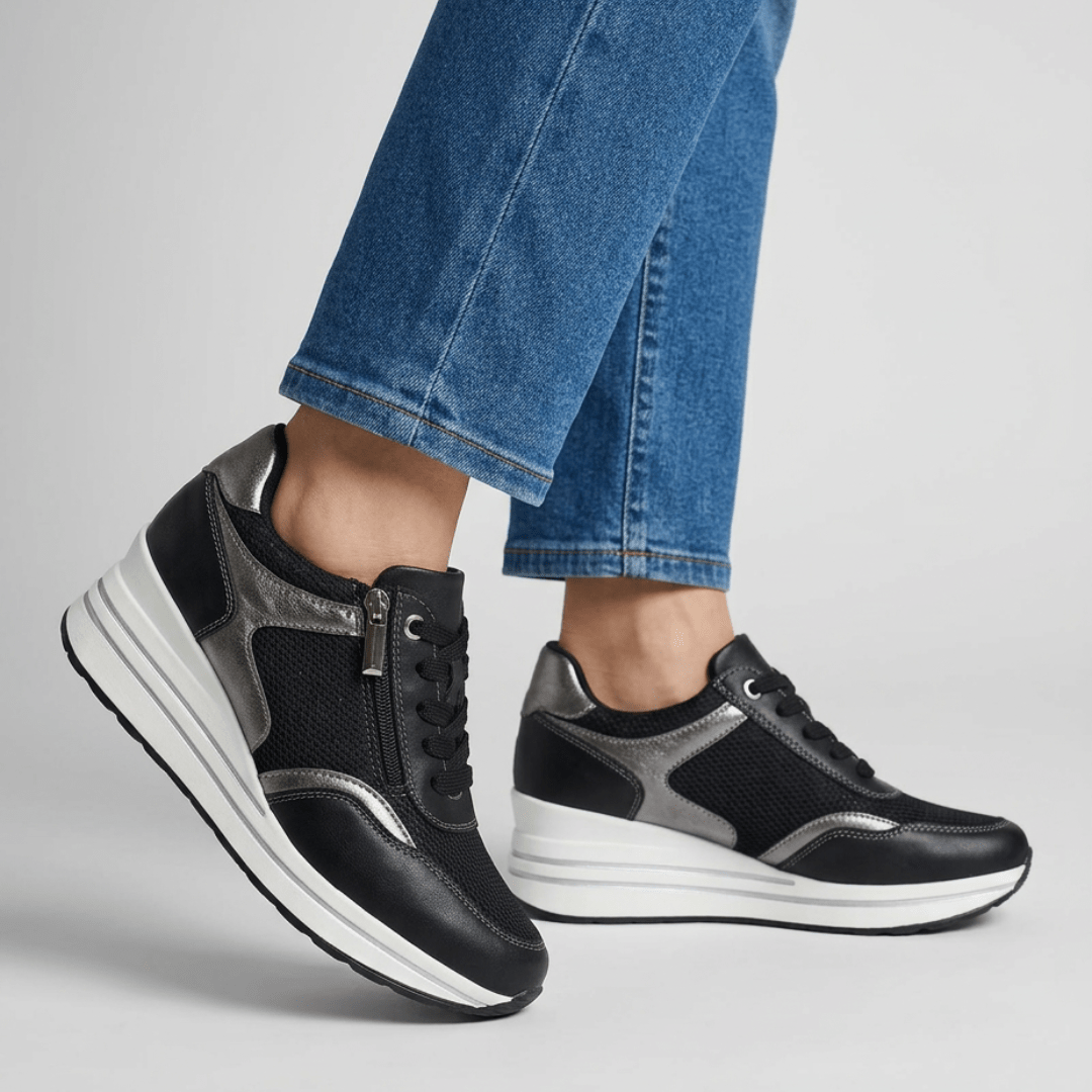 Lori - Scarpa comoda Donna con zeppa - LUVOR