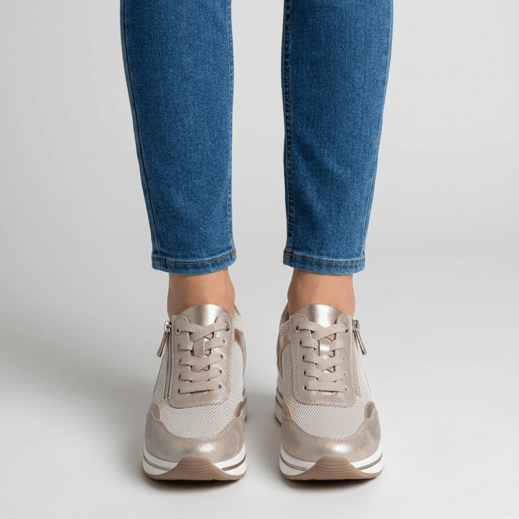 Lori - Scarpa comoda Donna con zeppa - LUVOR