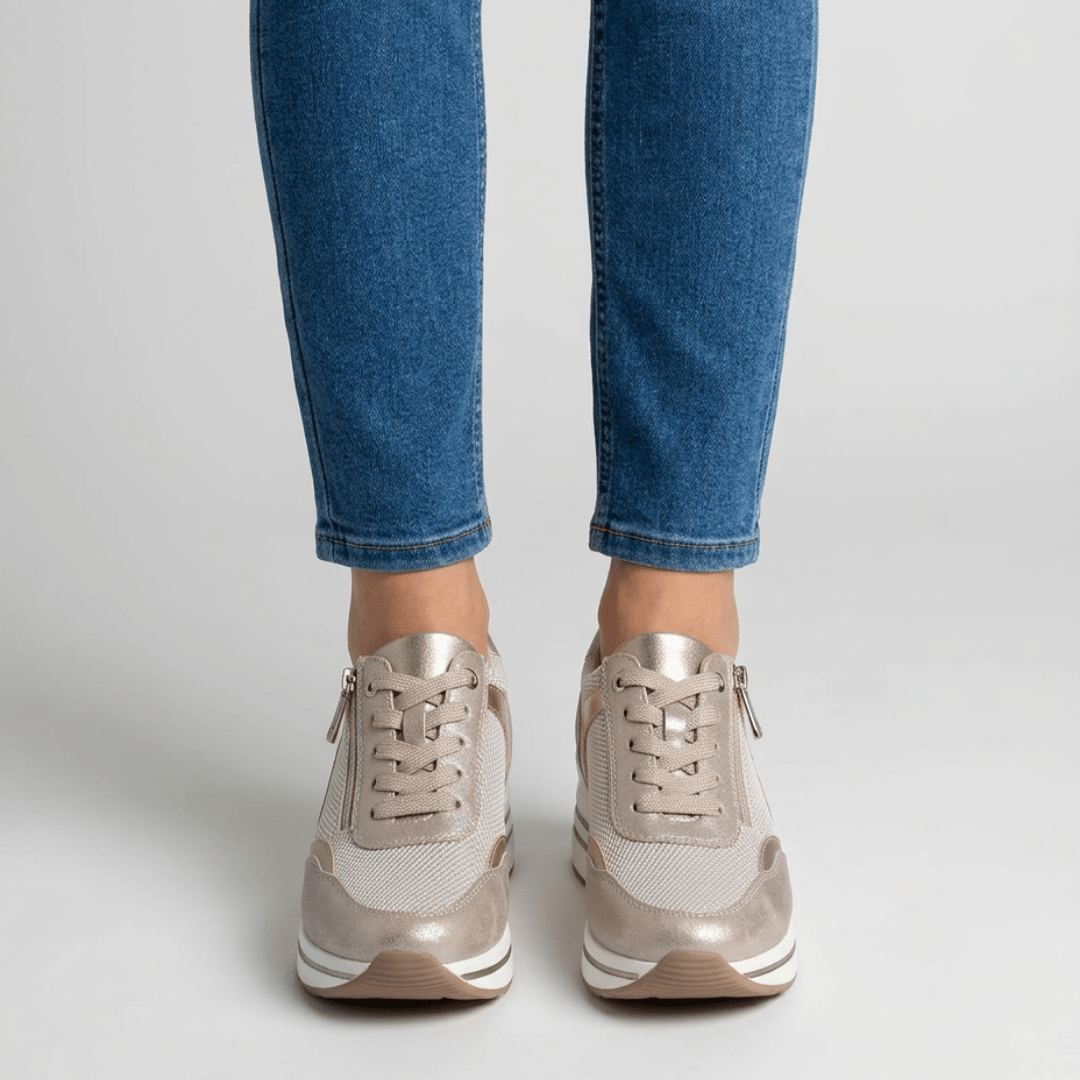Lori - Scarpa comoda Donna con zeppa - LUVOR