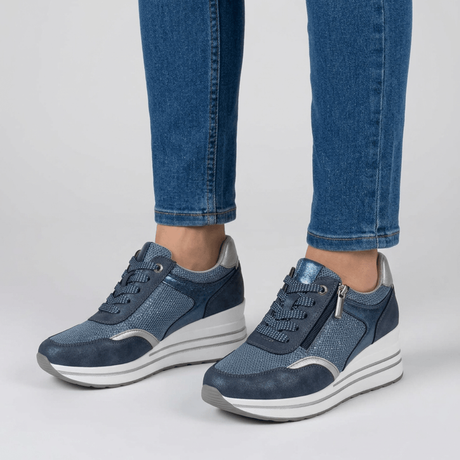 Lori - Scarpa comoda Donna con zeppa - LUVOR