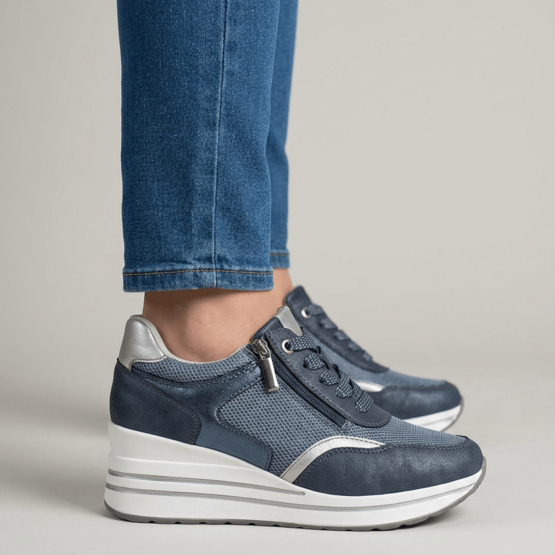 Lori - Scarpa comoda Donna con zeppa - LUVOR
