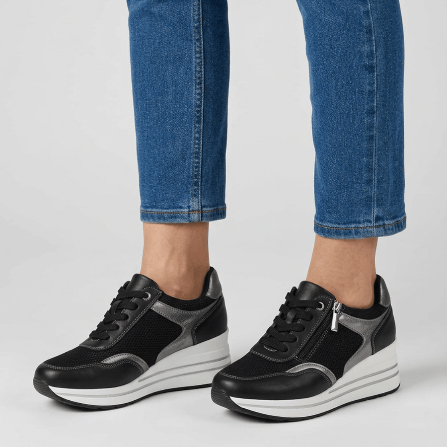 Lori - Scarpa comoda Donna con zeppa - LUVOR