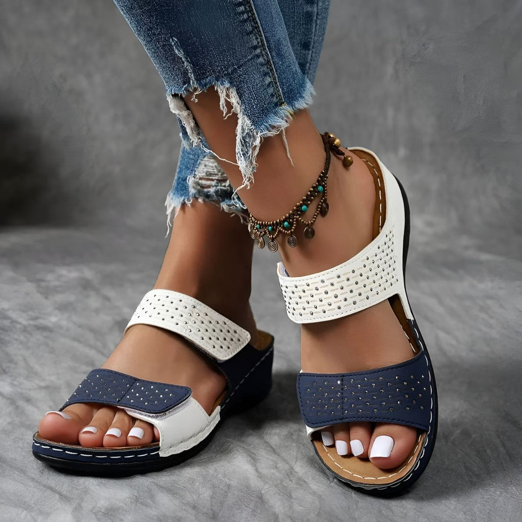 Lynn: Elegantes Sandalias Ortopédicas - LUVOR
