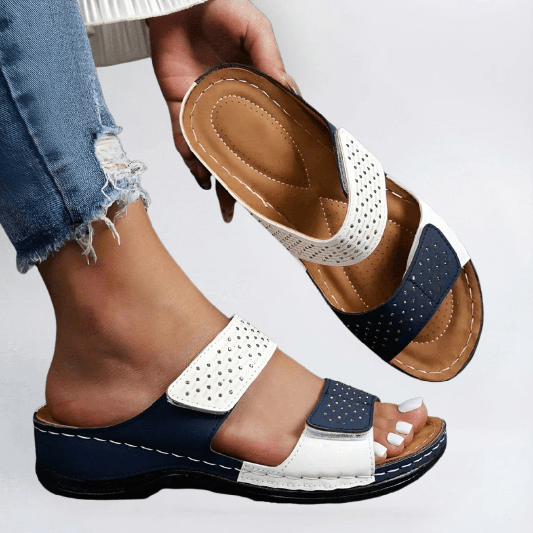 Lynn: Elegantes Sandalias Ortopédicas - LUVOR