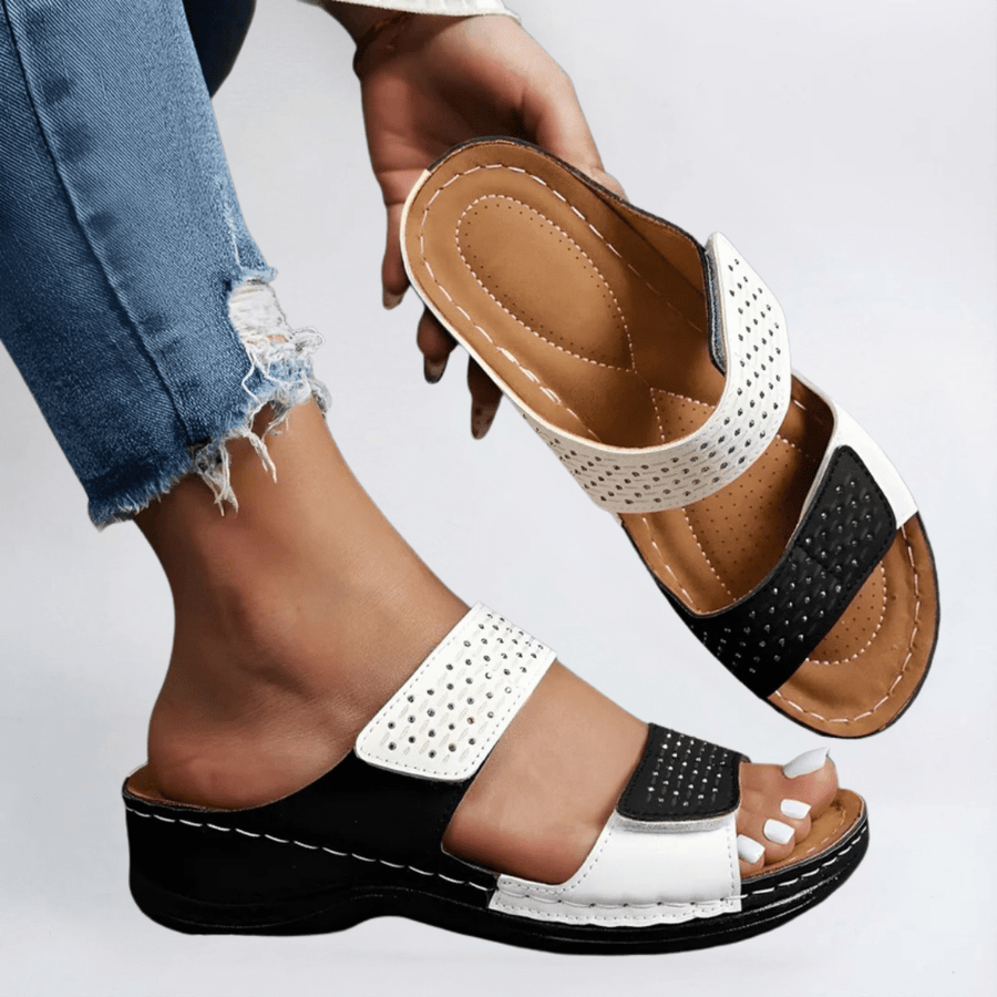 Lynn: Elegantes Sandalias Ortopédicas - LUVOR