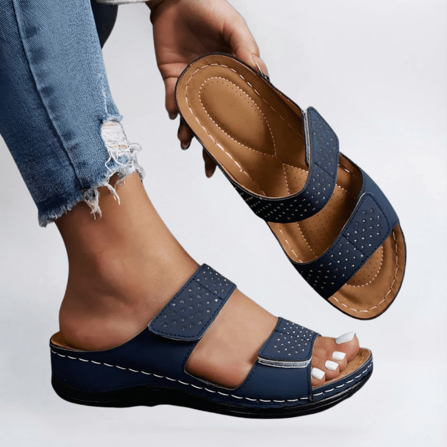 Lynn: Elegantes Sandalias Ortopédicas - LUVOR