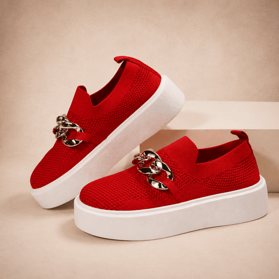 Maria - Zapatos con cadena De Metal - LUVOR