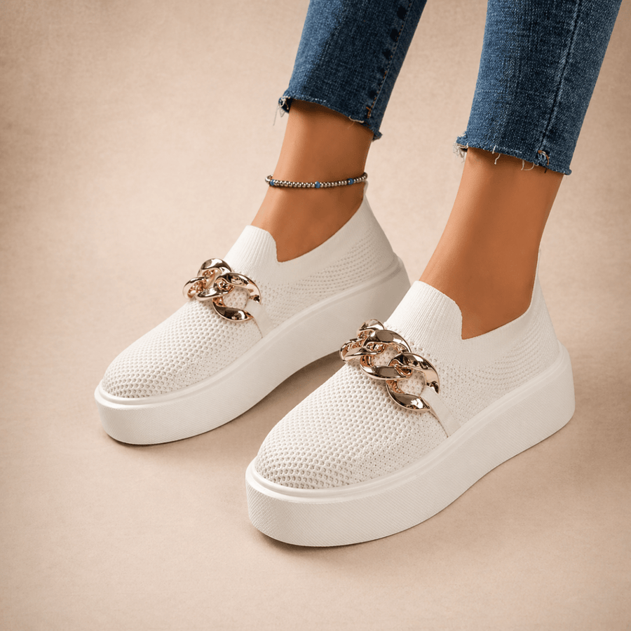 Maria - Zapatos con cadena De Metal - LUVOR