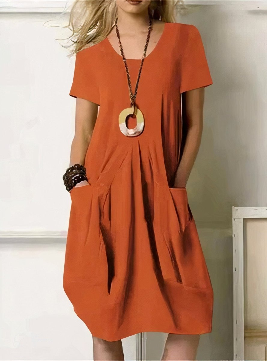 Marisa™ | Vestido fluido de estilo casual - LUVOR