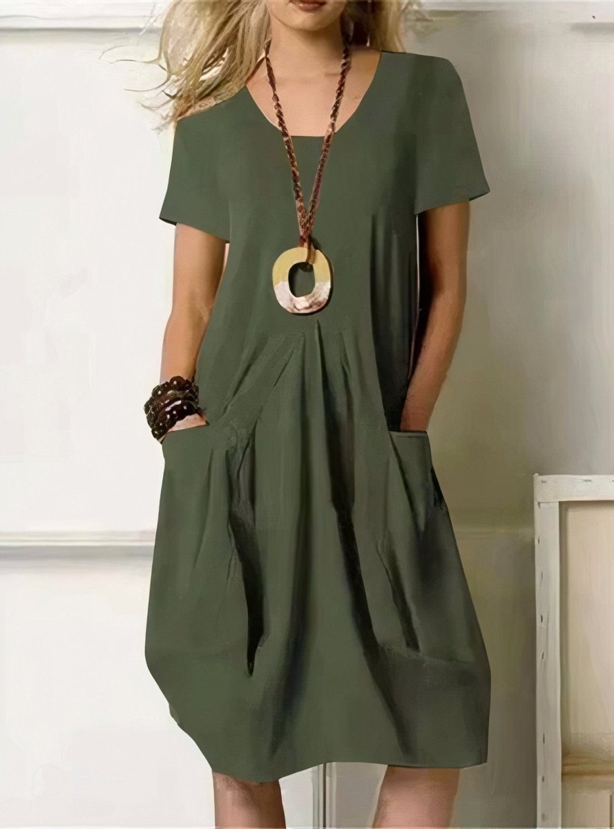 Marisa™ | Vestido fluido de estilo casual - LUVOR