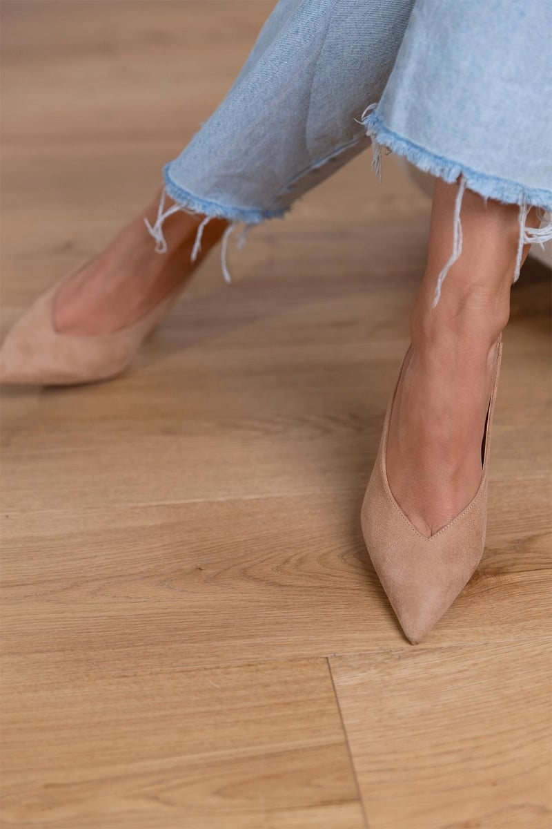 Marlena™ | Tacones Bajos Descalzos - LUVOR