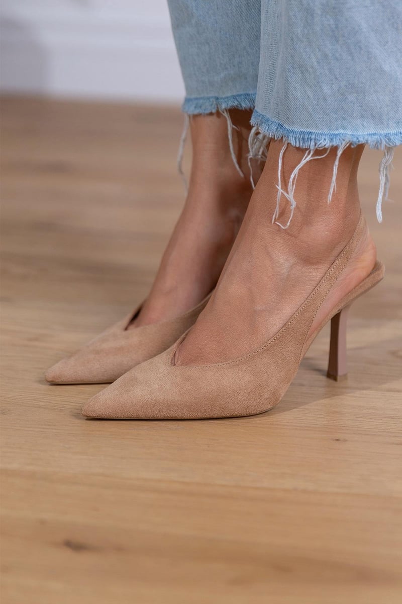 Marlena™ | Tacones Bajos Descalzos - LUVOR