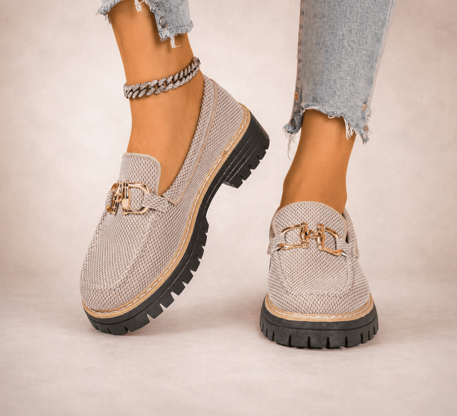 Mocasines de malla transpirable con suela gruesa - LUVOR