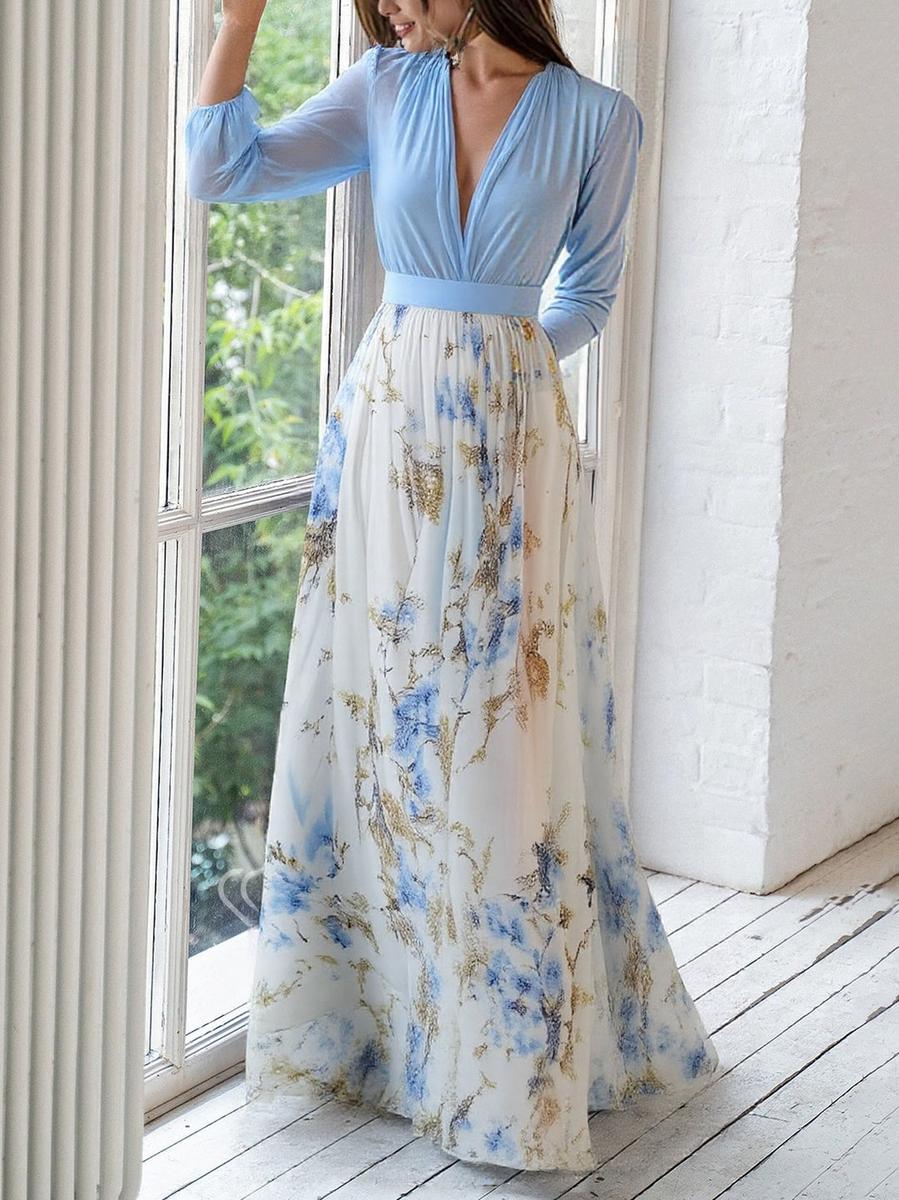 Penelope | Vestido Maxi Floral - LUVOR