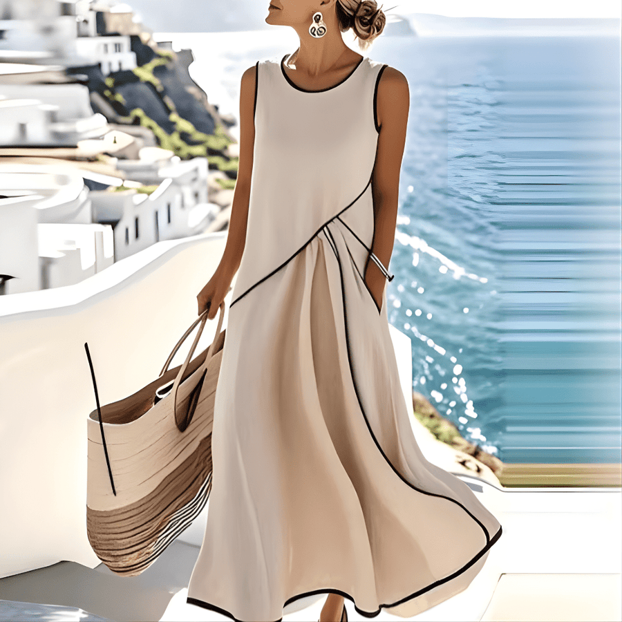 Saige™ Vestido de verano a rayas - LUVOR