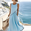 Saige™ Vestido de verano a rayas - LUVOR