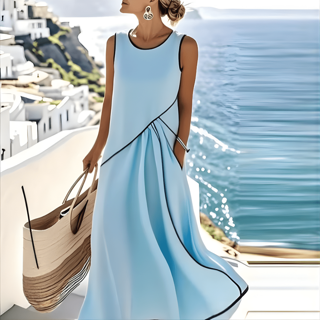 Saige™ Vestido de verano a rayas - LUVOR