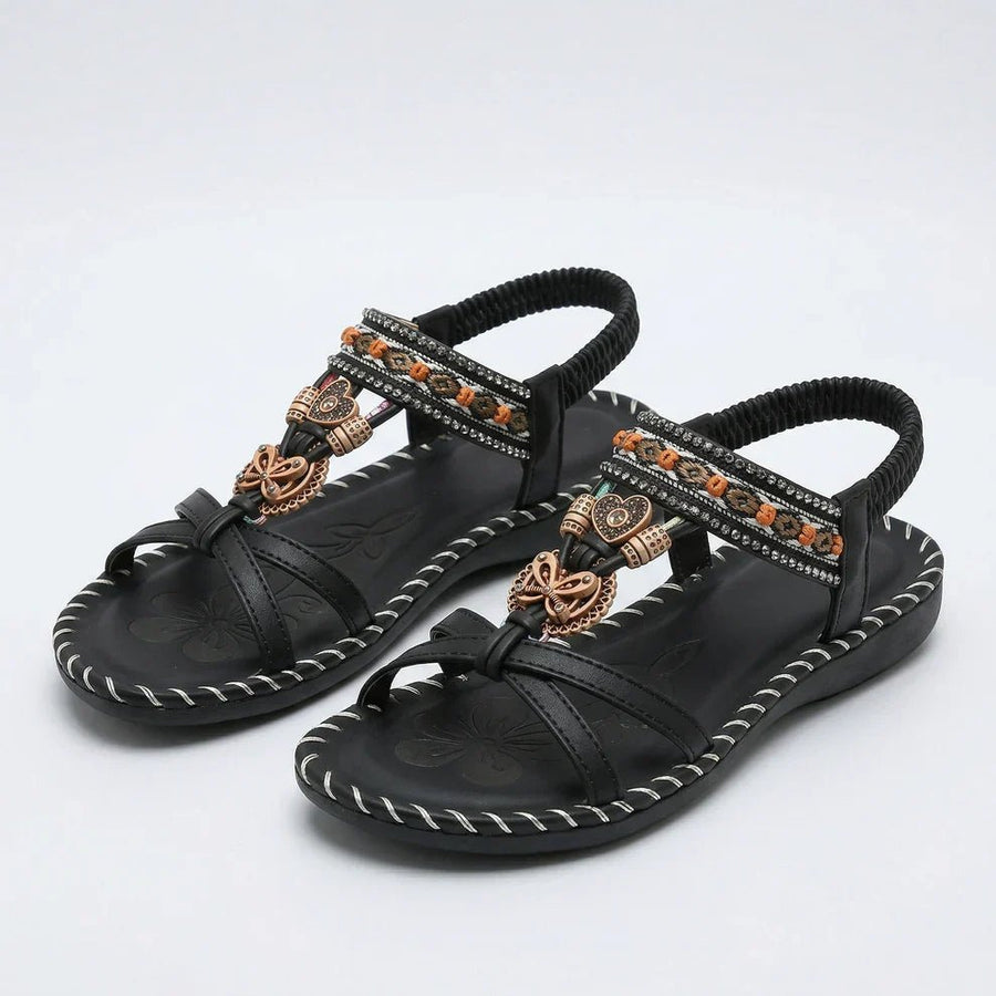 Sandalias de estilo ibicenco que combinan comodidad y elegancia - LUVOR