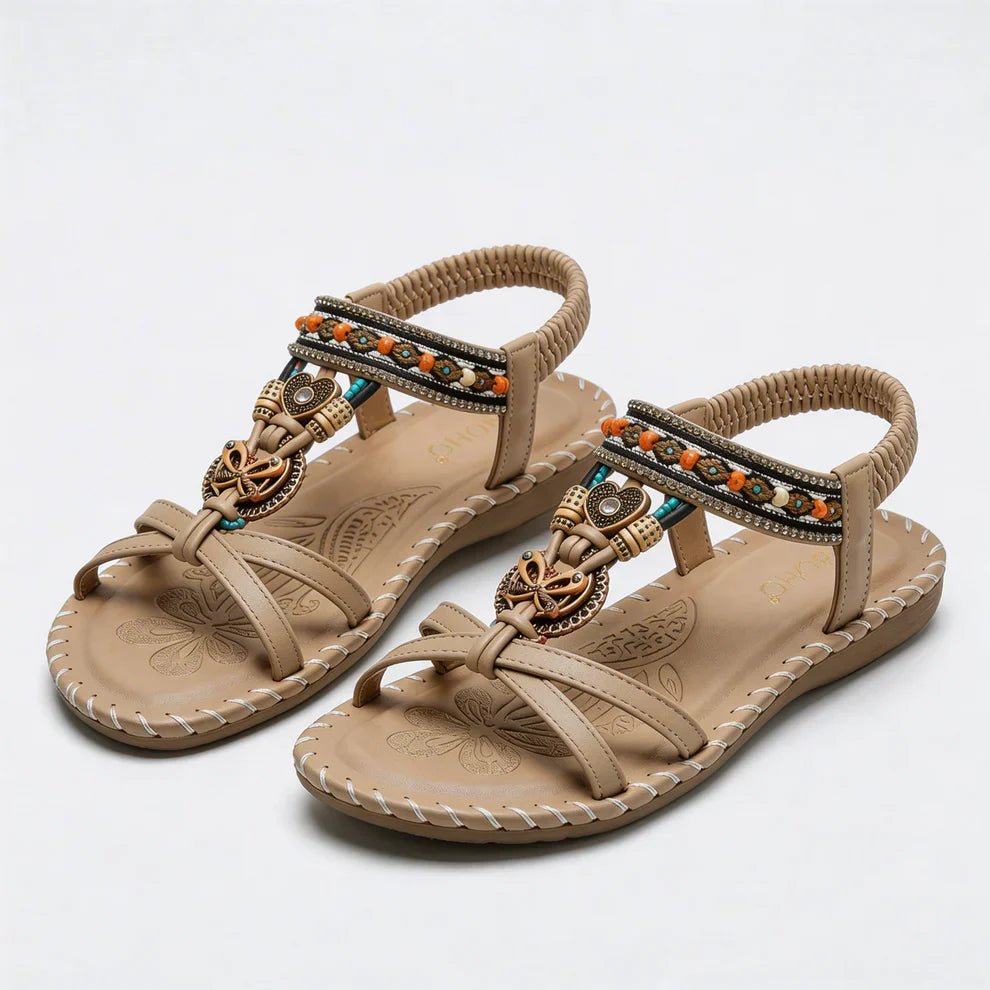 Sandalias de estilo ibicenco que combinan comodidad y elegancia - LUVOR
