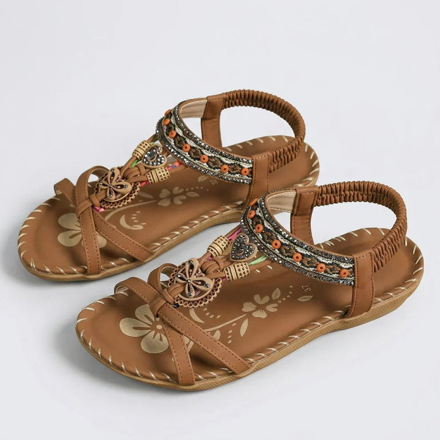 Sandalias de estilo ibicenco que combinan comodidad y elegancia - LUVOR