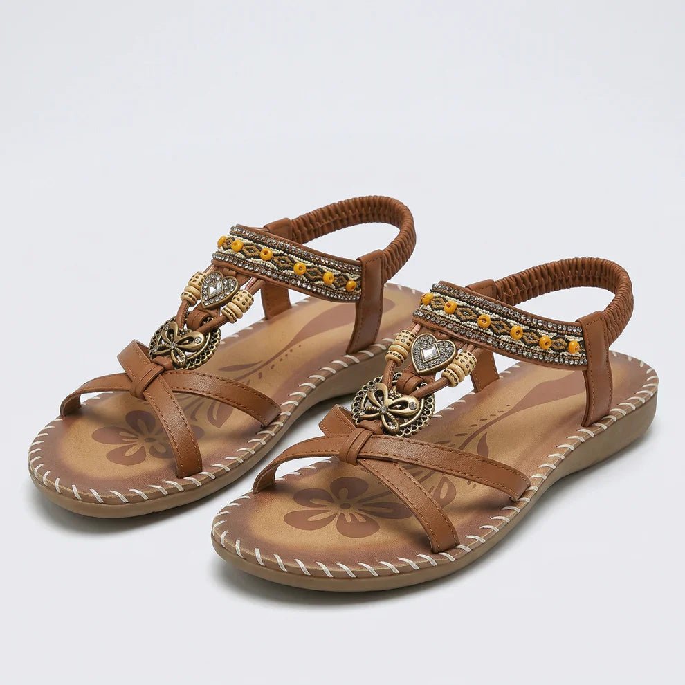 Sandalias de estilo ibicenco que combinan comodidad y elegancia - LUVOR