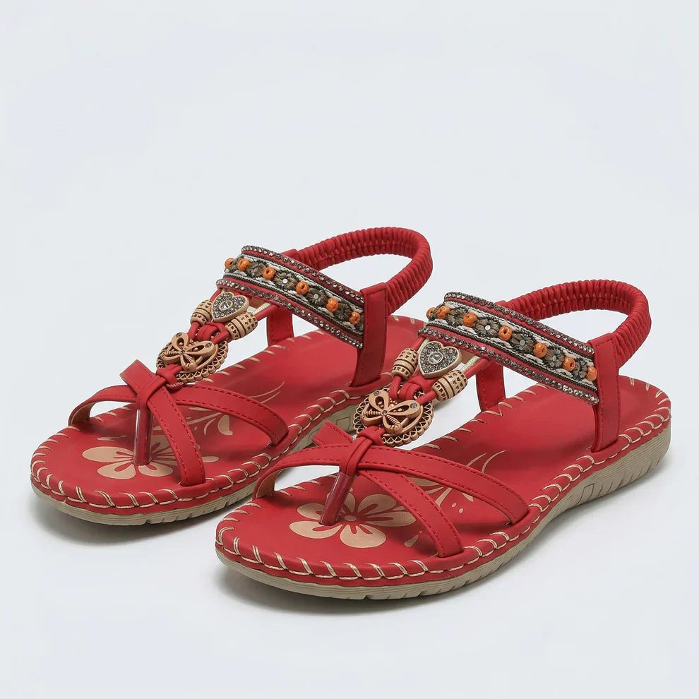 Sandalias de estilo ibicenco que combinan comodidad y elegancia - LUVOR