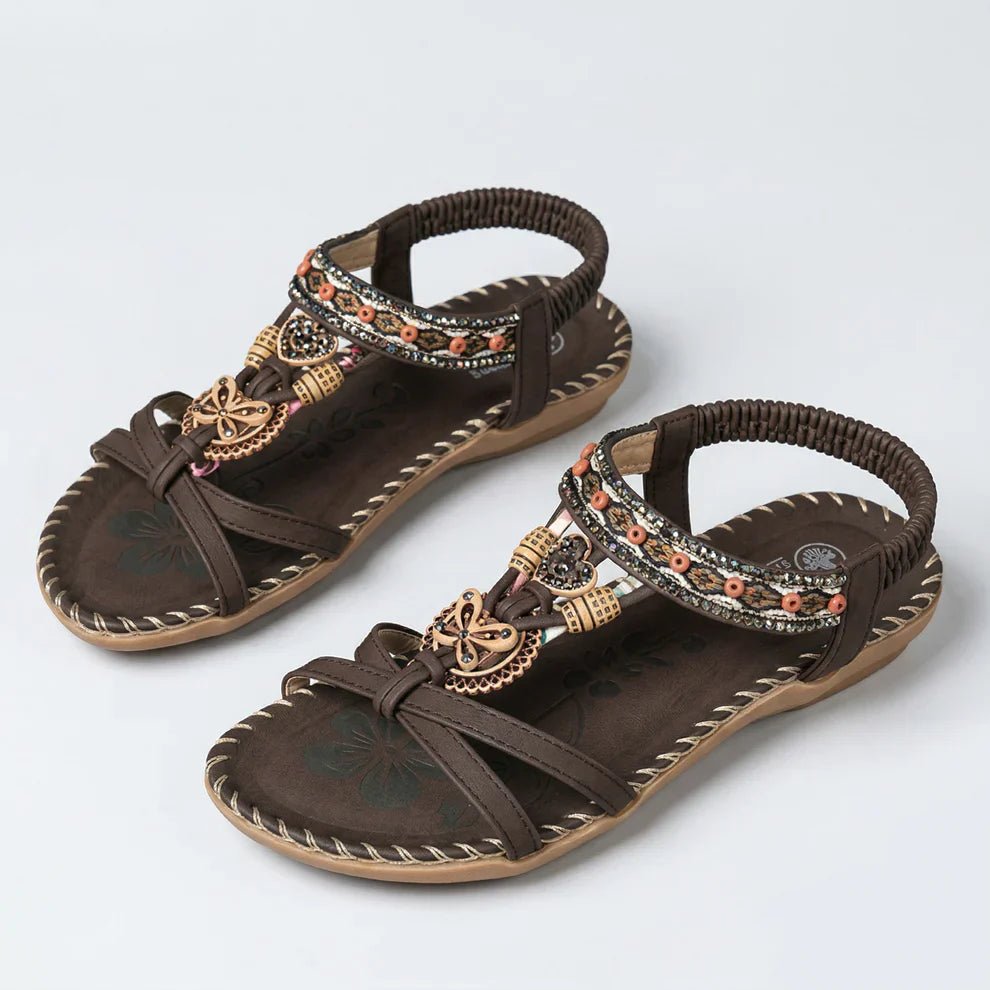 Sandalias de estilo ibicenco que combinan comodidad y elegancia - LUVOR