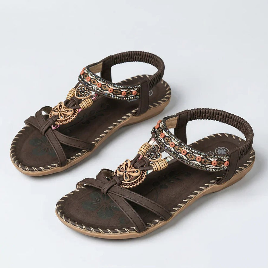 Sandalias de estilo ibicenco que combinan comodidad y elegancia - LUVOR