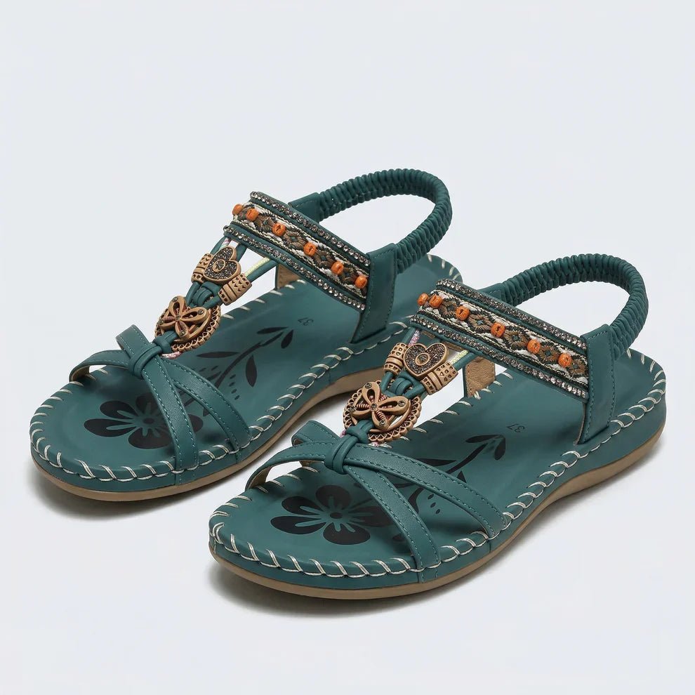 Sandalias de estilo ibicenco que combinan comodidad y elegancia - LUVOR