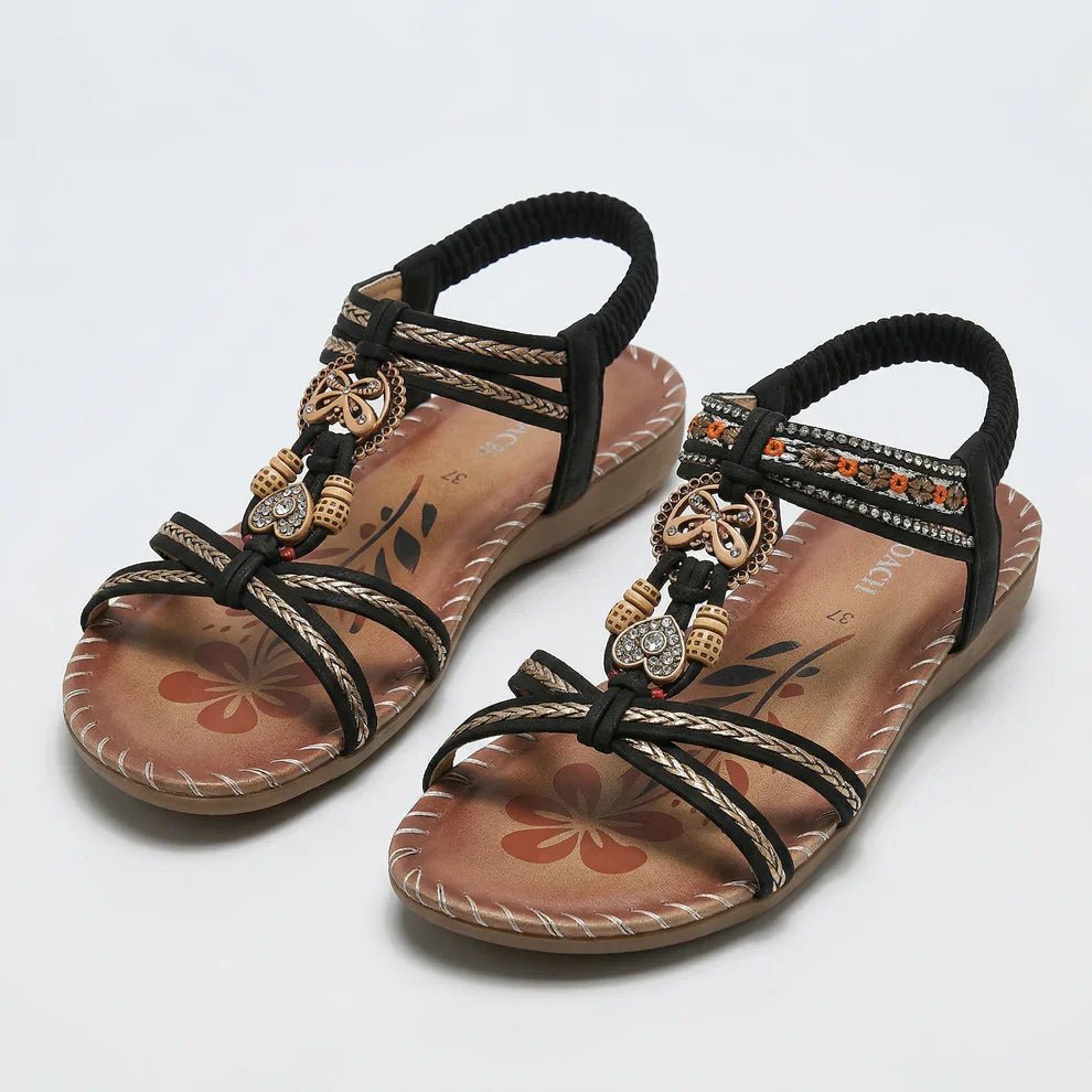 Sandalias de estilo ibicenco que combinan comodidad y elegancia - LUVOR