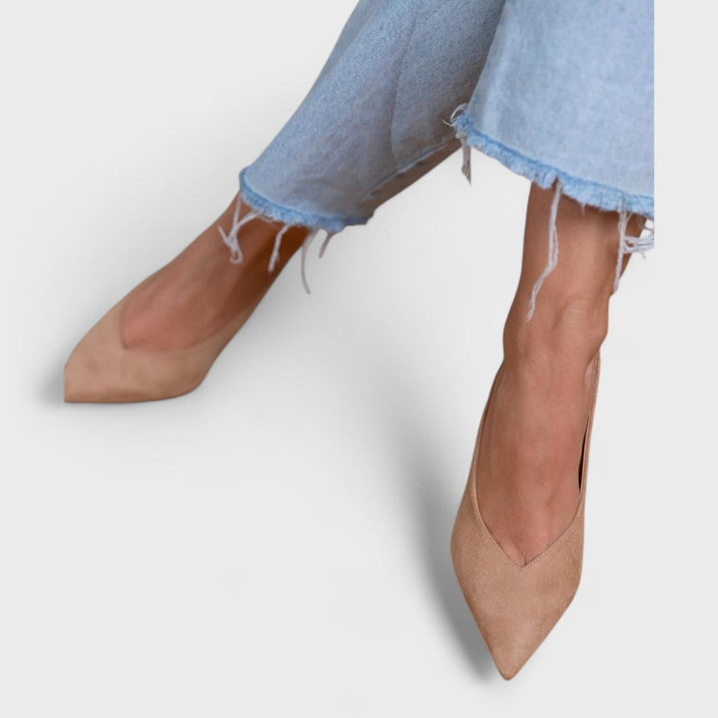 Bianco - Scarpa slingback