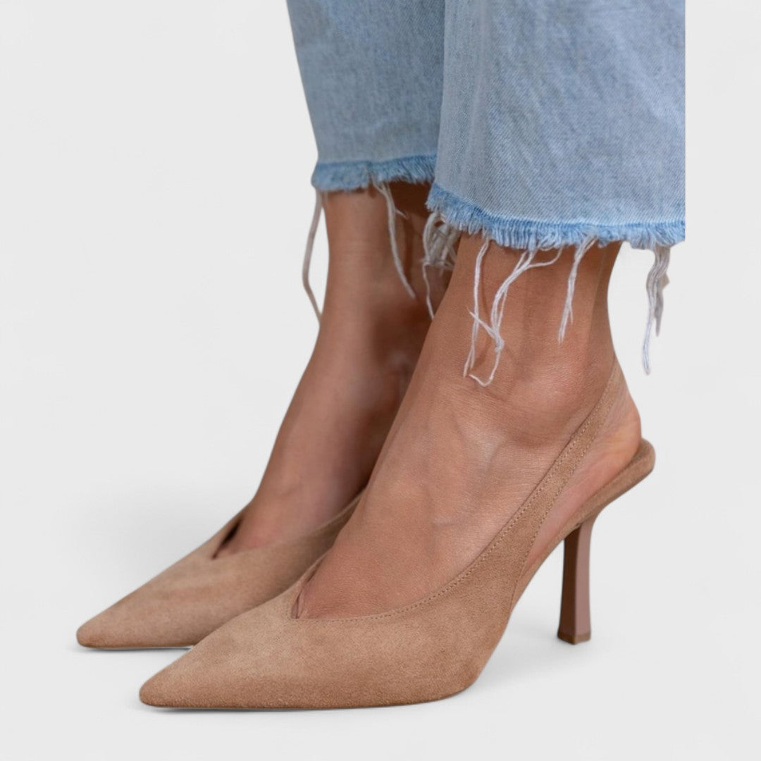 Bianco - Scarpa slingback