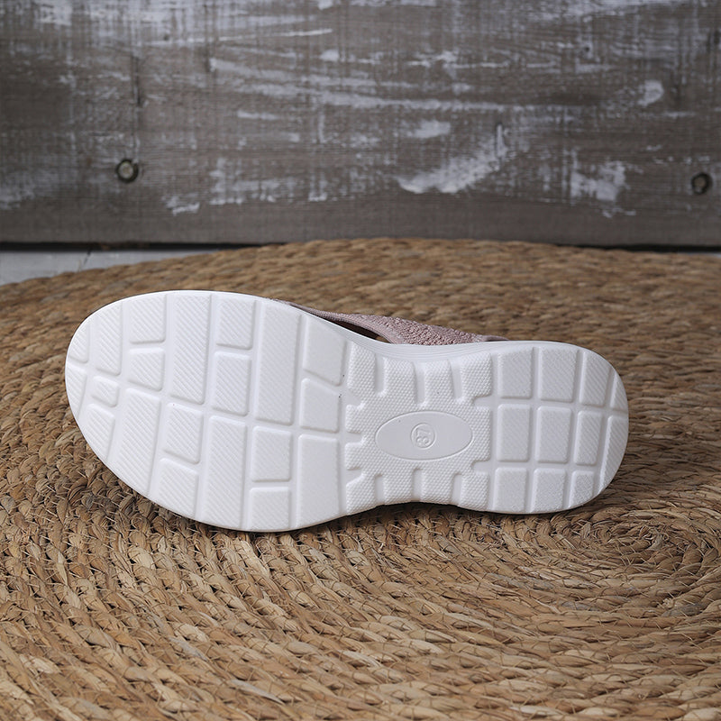 Patrizia - Sandali con Plateau in Rete Traspirante da Donna