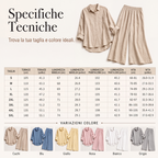 Patrizia | Completo Camicia E Pantaloni di Lino