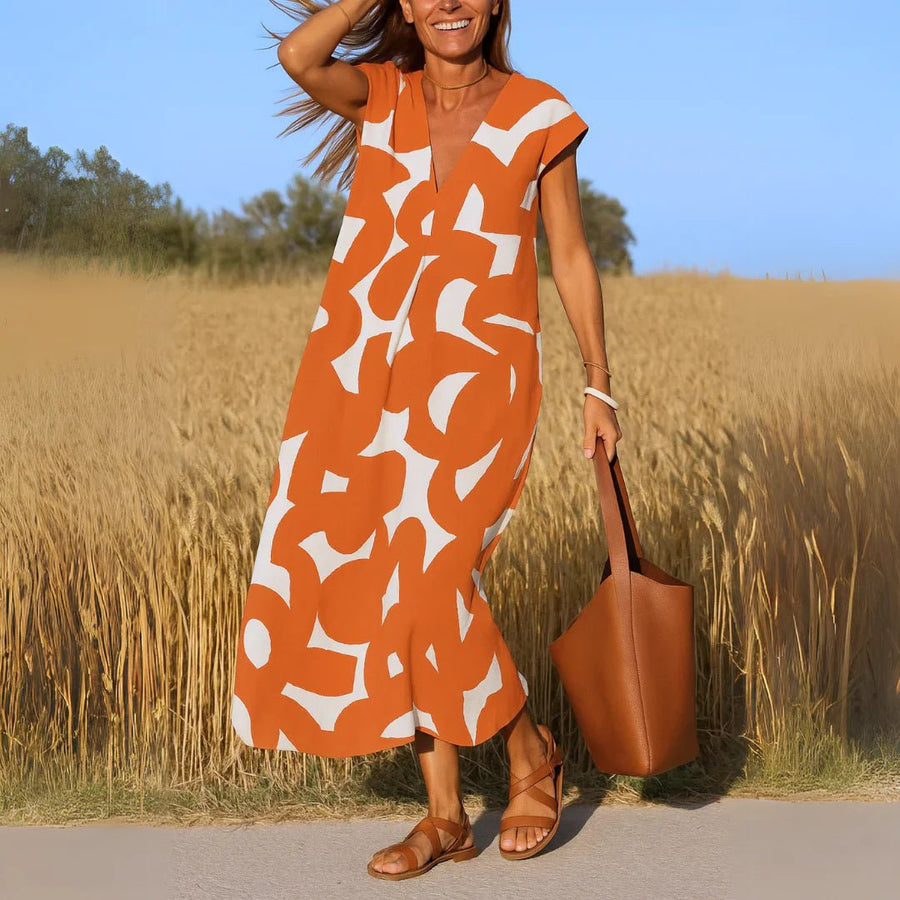 Valeria | Vestido con detalles calados - LUVOR