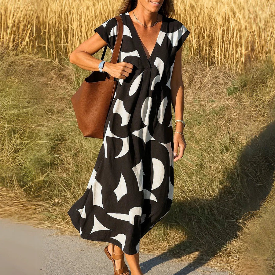 Valeria | Vestido con detalles calados - LUVOR