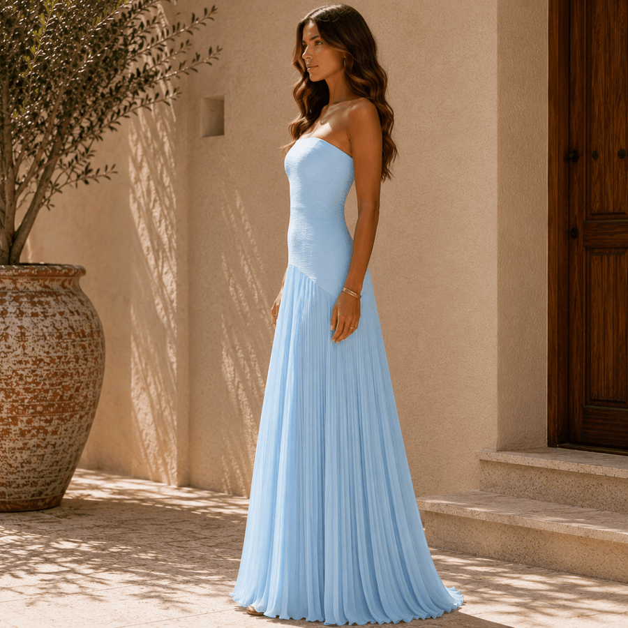 Vestido Almudena™ | Elegancia Sofisticada que Estiliza con Delicadeza - LUVOR