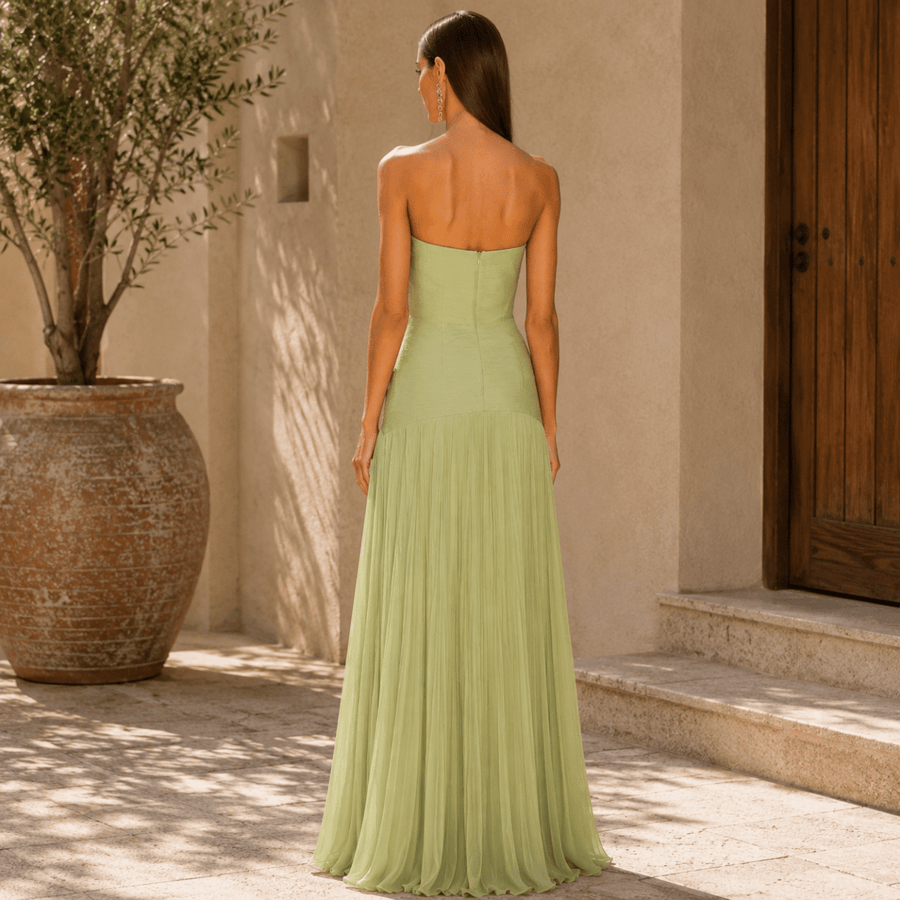 Vestido Almudena™ | Elegancia Sofisticada que Estiliza con Delicadeza - LUVOR