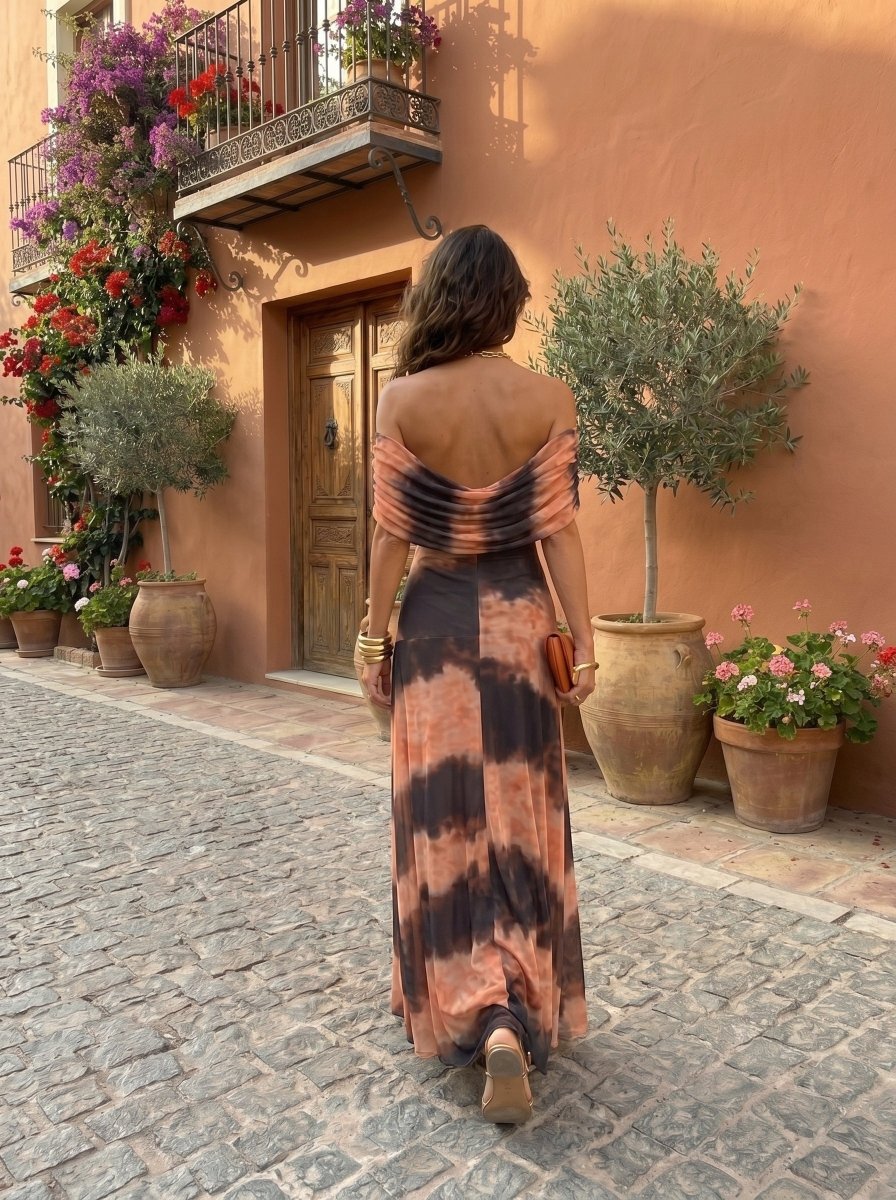 Vestido de Toledo con estampados - LUVOR